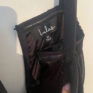 NWT Lulus black jumpsuit with small cutout